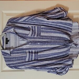 Fortune & Ivy Blue Blouse